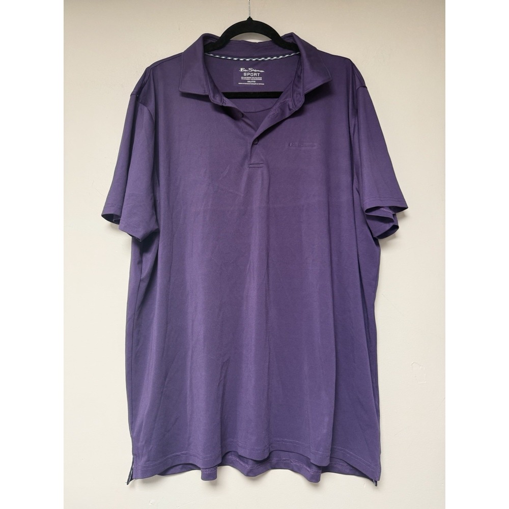 Ben Sherman Sport Men's Purple Polo Size XXL